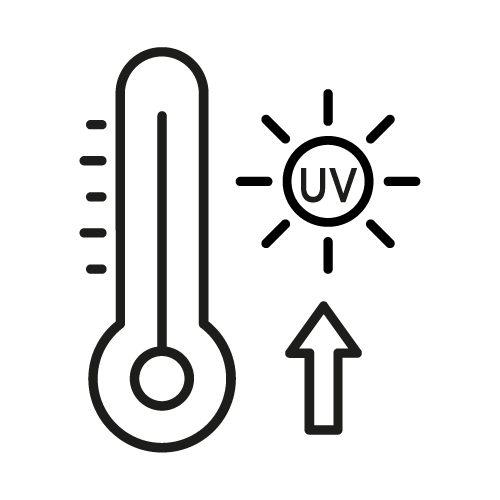 Heat and UV resistant